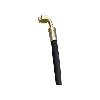 Biuyum hydraulic oil pipe, m36*2 straight head a type at both ends, length 0.8 meters, 40mpa