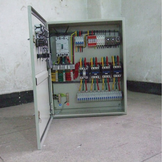 Fhjqb complete set of distribution cabinet assembly lighting box socket box installation project box construction site 2/3 level distribution box assembly