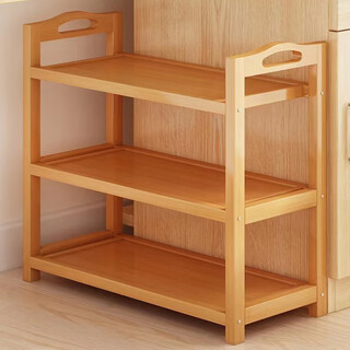 Honger dormitory door multi-layer shoe rack household small shoe rack simple shoe cabinet dust-proof small shoe rack storage rack three layers 50cm portable and stable