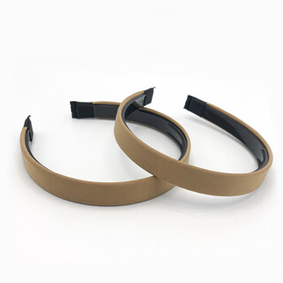 Jiao xuefei's new satin headband for face washing, special sports headband, invisible, hairpin, hairpin, headband, coffee color 1 piece