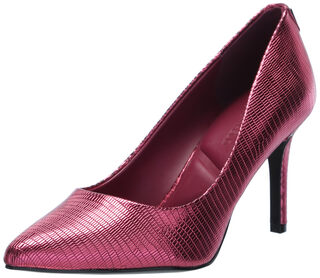 Karl lagerfeldkarl lagerfeld women's royal dress pumps, red purple, 6.5 red purple 6.5