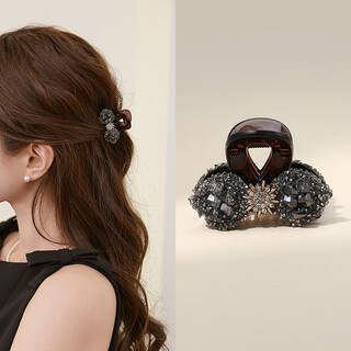 Chimera (chimera) half-tied hair clip, exquisite bow hair clip, small bangs clip, hair accessories, headdress, birthday gift for girls