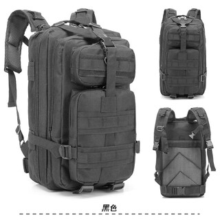 Dingtianliying outdoor camouflage tactical backpack casual 3p waterproof mountaineering sports travel camping multifunctional marching backpack men black