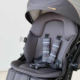 Kelly stroller kinlee kelly ps102pro newborn stroller can sit and lie down in one second folding two-way travel stroller pro lava gray + spine pad + all-inclusive mosquito net + ice silk mat