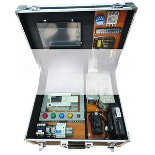 Mitsubishi plc learning chassis fx3u test box programming teaching training automation controller plc learning kit video course teacher guidance 4 ten-axis 4-axis plus 6-axis robot hand original mitsubishi 3