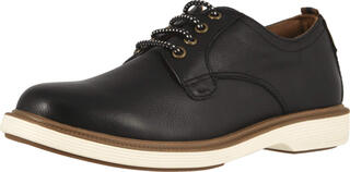 Florsheim boys, supacush flat toe oxford shoes - little kids and big kids, black smooth/white sole black smooth/white sole 7 big kid