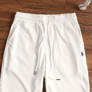 Polo sport american ralph lauren sweatpants pony embroidered men's and women's solid color all-match trousers fashion brand trendy men's and women's trousers white black label xl