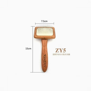 Xino needle comb dog comb teddy bichon pet dog cat grooming brush comb dog comb cat comb zy5 square small (suitable for 3 jin jin equal to 0.5 kg or less)