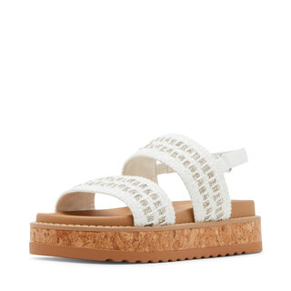 Steve madden girls stroller sandals, white, 3 kids white 3 kids