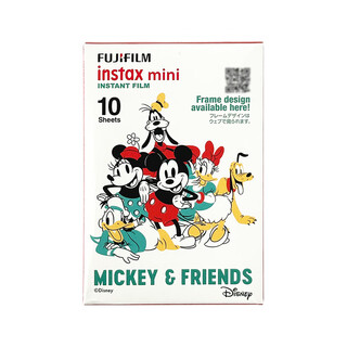 Fujifilm instant photo paper is suitable for minise/11/12/99 white edge/color edge photo paper sq square wide wide series photo paper mini mickey 10 sheets
