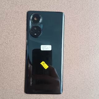 Honor is suitable for honor 50 pure original disassembled back cover honor 50pro original glass battery cover 50se mobile phone back case 50 bright black original disassembled 85 new + frame
