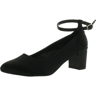 Steve madden girls' shoes penyy high heels satin black 2 little kid