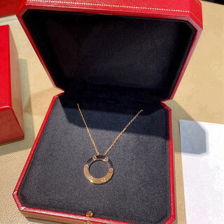 18k gold pendant 18k rose gold pancake necklace classic diamond love large ring platinum lock 18k large round pancake necklace rose gold without diamonds