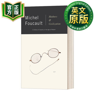 疯癫与文明 英文原版 Madness and Civilization 英文版 Michel Foucault米歇尔 福柯 进口英语原版书籍 历史 9780679721109