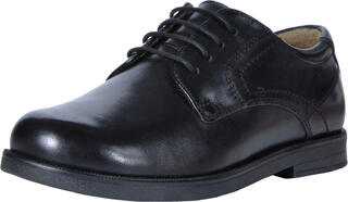 Florsheimkids boys midtown plain ox, jr. (toddler/kid/old child), black black//white 12.5 m us little kid