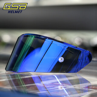 Gsbgsb helmet lens s-361 361gt model lens blue-purple coated lens