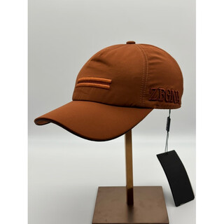 Ole counter ermenegildo zegna baseball cap letter embroidered duck cap for men and women sun hat fashion bar trend light brown xl (56-58cm)