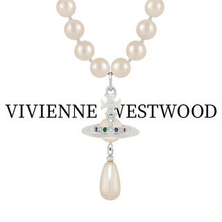 Vivienne westwood (vivienne westwood) purchasing spot queen mother necklace star same style flagship authentic saturn pearl necklace gift birthday gift silver-saturn pendant clavicle chain