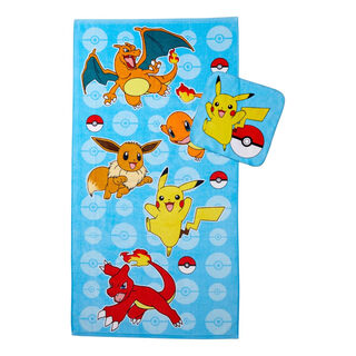 Franco gabby house cartoon children's bath towel set, 100% cotton, absorbent, 127cmx63cm