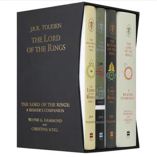 Spot english original external picture the lord of the rings boxed set the lord of the rings boxed set defective model 60th anniversary the lord of the rings original reading guide