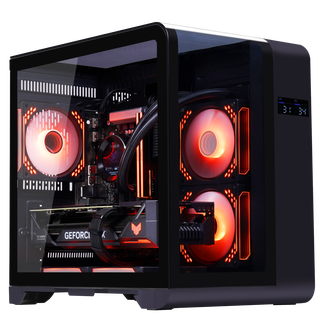 Wanjia tianmu white mini curved glass sea view room computer case desktop matx240/360 water-cooled wentian mini black