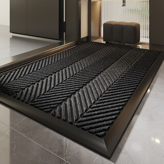 Qiqijia entrance door floor mat door mat entrance door mat water-absorbent non-slip mat front carpet shop door commercial outdoor welcome