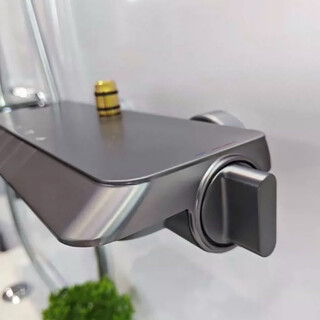 Jiumu store model x36045 automatic descaling shower head set piano button four water outlet x36045-536/hbs-1 gun ash