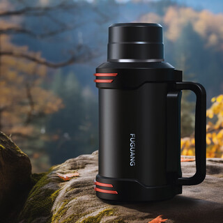 Fuguang thermos kettle 316l stainless steel large capacity thermos bottle car water bottle outdoor travel kettle thermos bottle 2300ml