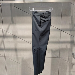 Descente 25 summer men's dualis urban commuting woven sports trousers d5231dpt80 d5231dpt80-ib black ink l 175/84a