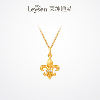 Laishen psychic gold inlaid diamond pendant women's necklace iris pendant birthday gift for girlfriend gold diamond pendant