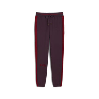 Puma men's signature t7 terry track pants, midnight plum aw24, m midnight plum aw24 m
