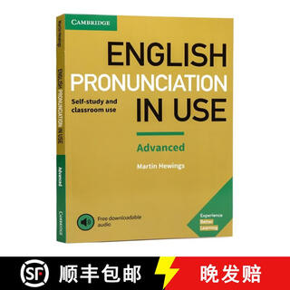 现货 剑桥国际英语语音高级 English Pronunciation in Use Advanced Book with Answers and Downloadable Audio