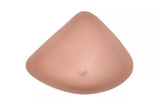 Amoena women's breast implant thin silicone left asymmetric comfortable fit ivory 8