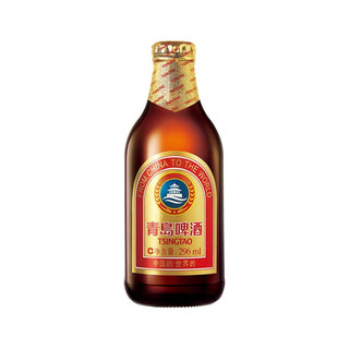 Tsingtao beer gold small brown gold 11 degrees 296ml