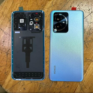 Honor suitable for honor 100 original disassembly back cover honor 100pro original glass back cover second-hand mobile phone case honor 100 back cover blue 99 new with frame integrated original back cover
