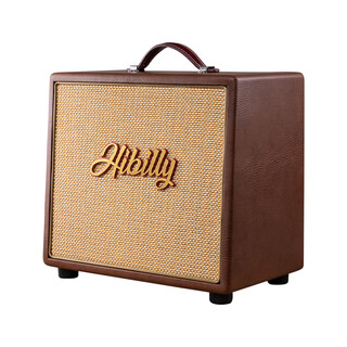Hibilly escape plan band's same model, hiberly acoustic guitar playing speaker, sandalwood brown woodman 40 watts (rechargeable version)