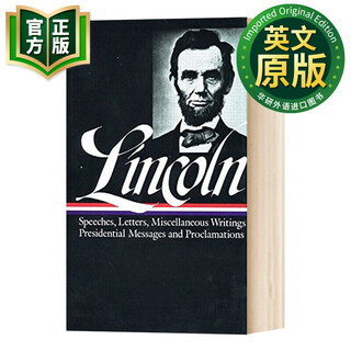 9780940450639 精装 历史 英文原版 Abraham Lincoln Speeches and Writings Vol. 2 1859-1865 LOA 英文版