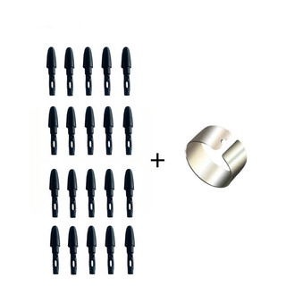 Wacom原装全新XPpen手写板deco fun系列CT430 640 1060绘画板P01压感笔无源笔芯 P01压感笔无源笔芯20支