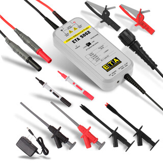 Yingtang eta 5002 oscilloscope high voltage differential probe 1300v isolated probe voltage sensor high precision eta5001u15m+acdc 700v