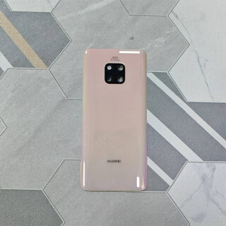 Suitable for huawei mate20pro disassembly back cover mate20x original glass battery cover rear shell second-hand original factory mate20pro back cover cherry pink gold disassembly 98 new belt
