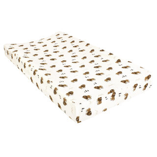 Hudson babyhudson baby unisex baby changing pad cover, wild buffalo, one size fits all