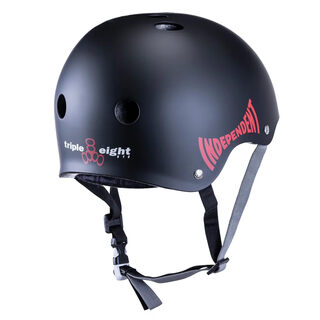 Triple eight professional sports helmet multi-purpose safety certification adjustable head circumference black model