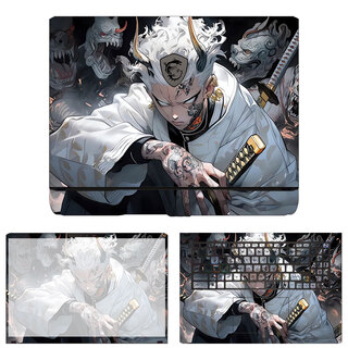 咔咔鱼2025微星泰坦16 17AI贴纸泰坦18AI贴膜泰坦18Pro保护膜神影16AI机身贴膜神影17AI保护膜 款式1（下单留言型号） ABCD面+防蓝光辐射屏幕膜+键盘膜