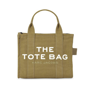 Marc jacobs women's brown green cotton small handbag for girlfriend, gift for valentine's day, luxury gift