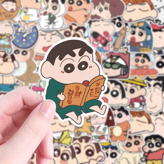 Lnga landgre capibala/line puppy hand-painted stickers cartoon cute capybara hand account diy self-adhesive children's decorative small pattern guka self-adhesive stickers mobile water cup decorative stickers crayon shin-chan 100 stickers 3-5cm