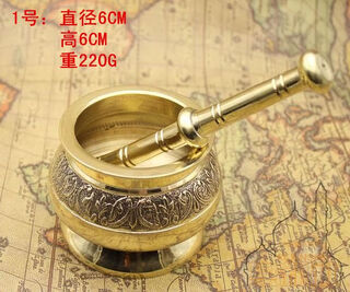 Pakistani copper garlic press garlic press medium pounding jar masher grinding jar multiple specifications no. 1