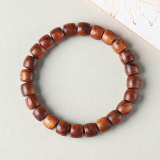 猎瑞正宗海南老料黄花梨糠梨紫油梨老型手串男女佛珠单圈天然保真 海南黄花梨 10mm