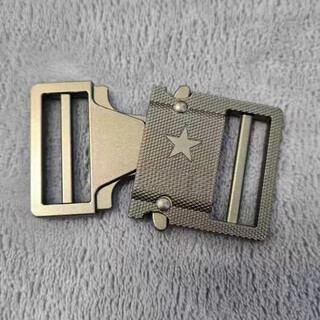 25 new style quick-release snake buckle, one-click quick release, lightweight and removable zinc alloy braided inner belt with buckle head