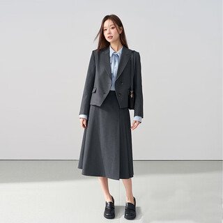 Lady bird interview blazer women's professional formal attire teacher commuting light workplace small man wear suit