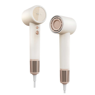 Bear hair dryer, household high-speed hair dryer, negative ion hair care, no damage to hair, low noise, strong wind, quick drying, 8-speed gift box, dcf-d16u3-p03 white